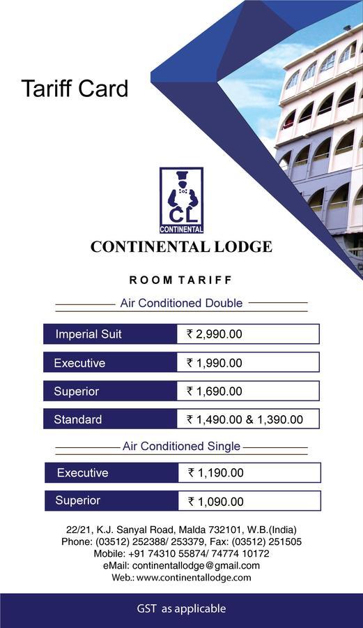 Continental Lodge Ingraj Bazar Eksteriør billede